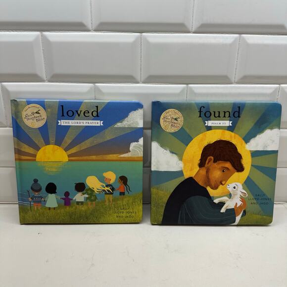 Jesus Storybook Series  Found Psalm 23 & Loved The Lord's Prayer Set of 2 - Picture 1 of 7